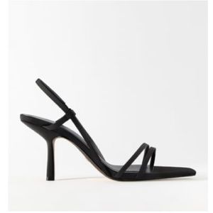 Zara black heels